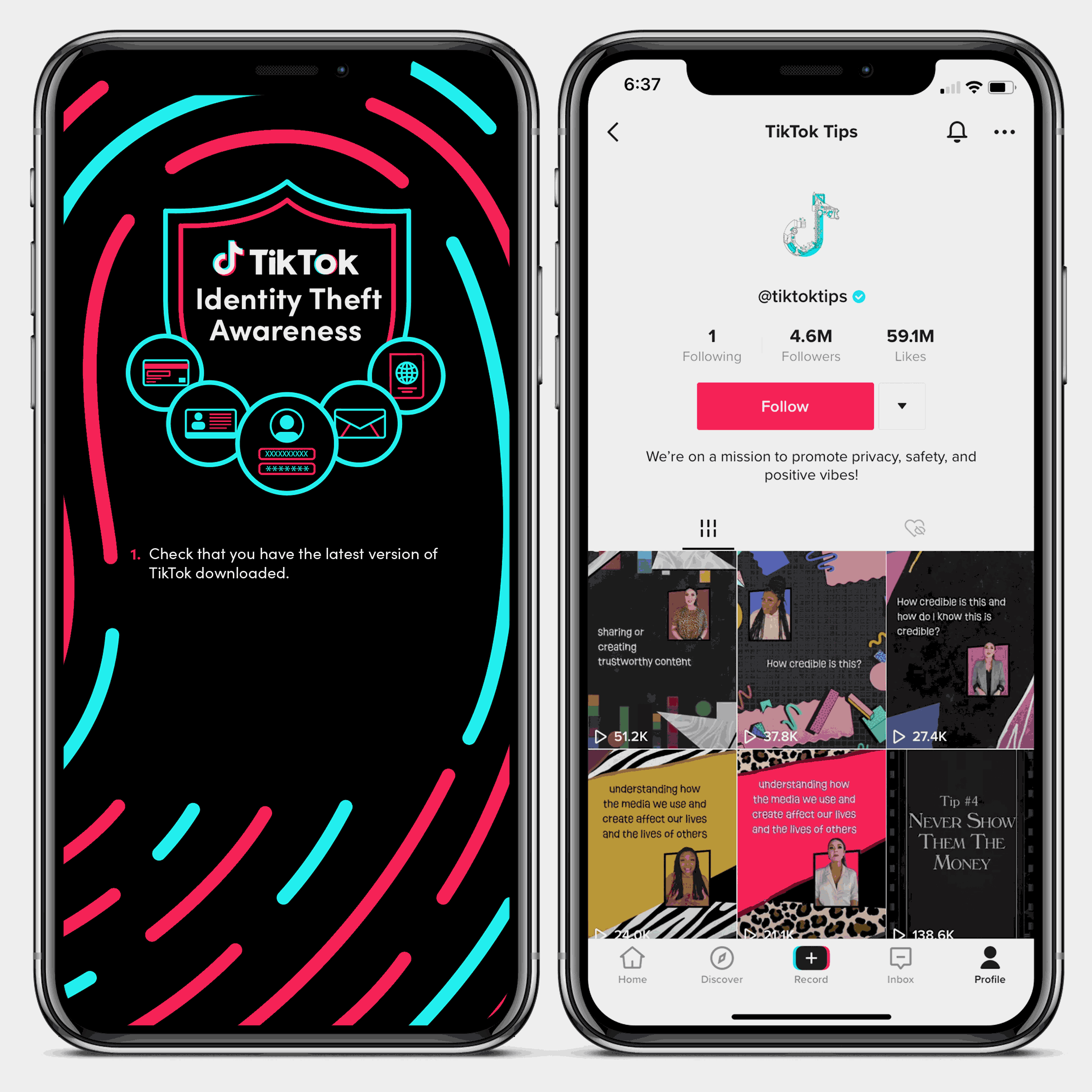 Scams TikTok